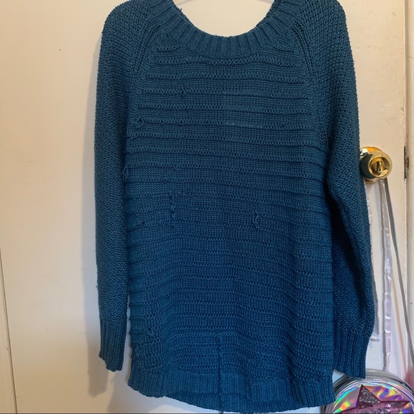 Calvin Klein Jeans Ripped Sweater New with tag